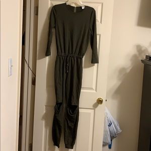 Olive jumpsuit